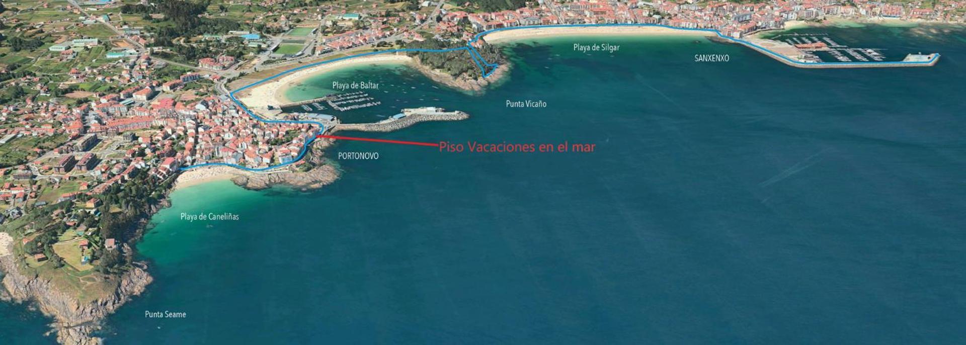 Piso Vacaciones En El Mar Apartment Санксенсо Екстериор снимка